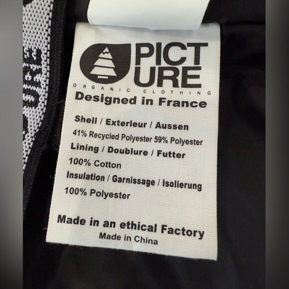 Picture Organic Kate Ski Snowboard Jacket Purple Women’s Size Large - Picture 13 of 16